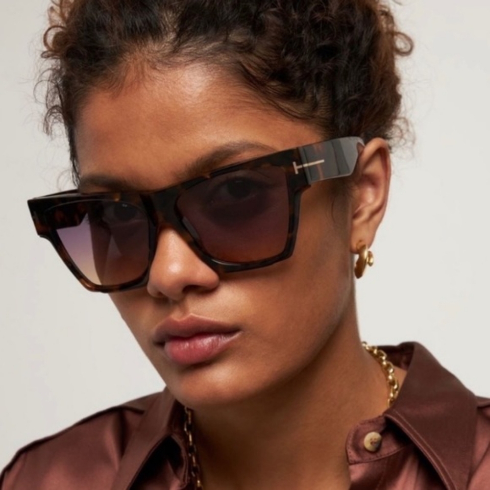 New - 💯 Original TOM FORD Acetate Dove Sunglasses TF942 Tortoise